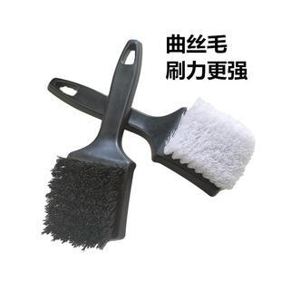 熱銷汽車輪胎輪轂清洗刷 曲絲發(fā)動機(jī)清潔毛刷 腳墊清理毛刷定制